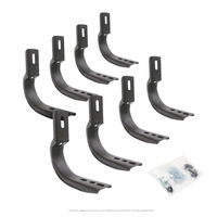 Go Rhino 20-20 Jeep Gladiator Brackets for OE Xtreme Cab Length SideSteps