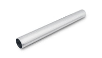 Vibrant 2.75in O.D. Universal Aluminum Tubing (18in long Straight Pipe) - Polished