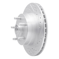 R1 Concepts R1 86-92 Jeep COMANCHE Front Right Drilled & Slotted Silver Brake Rotor