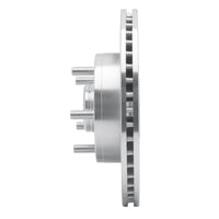 R1 Concepts R1 82-87 Volvo 740 Front Right Drilled & Slotted Silver Brake Rotor