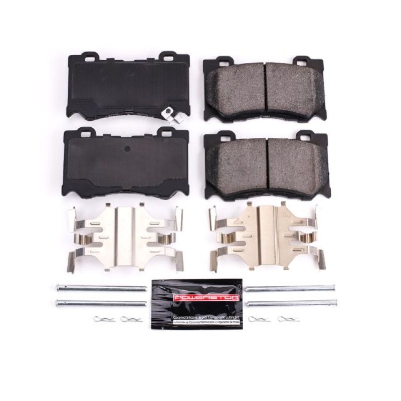 PowerStop Power Stop 09-13 Infiniti FX50 Front Z23 Evolution Sport Brake Pads w/Hardware