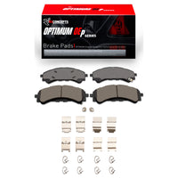 R1 Concepts R1 19-25 Ford Ranger (USA/Canada) Front Optimum OE Brake Pads & Hardware Kit