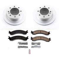 PowerStop Power Stop 00-02 Dodge Ram 2500 Front Z17 Evolution Geomet Coated Brake Kit