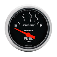 Autometer 2-1/16in 73 OHMS Empty / 10 OHMS Full Electric Sport-Comp Gauge