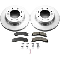 PowerStop Power Stop 12-21 Nissan NV3500 Front Z17 Coated Brake Kit