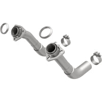 MagnaFlow 66-72 Chevy C10 Pickup V8 2-Piece Front Exhaust Pipe Kit (2in Tubing/Clamps/Inlet Flanges)