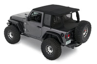 Bestop 18-26 Jeep Wrangler JL 2-Door Halftop Conversion Kit (Black Diamond)