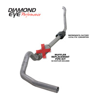 Diamond Eye Performance Diamond Eye KIT 4in MFLR RPLCMENT PIPE TB SGL ALUM 94-97 5 7 3L F250/F350 PWRSTROKE NFS W CARB STDS