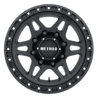 Method Wheels Method MR312 18x9 +18mm Offset 8x6.5 130.81mm CB Matte Black Wheel