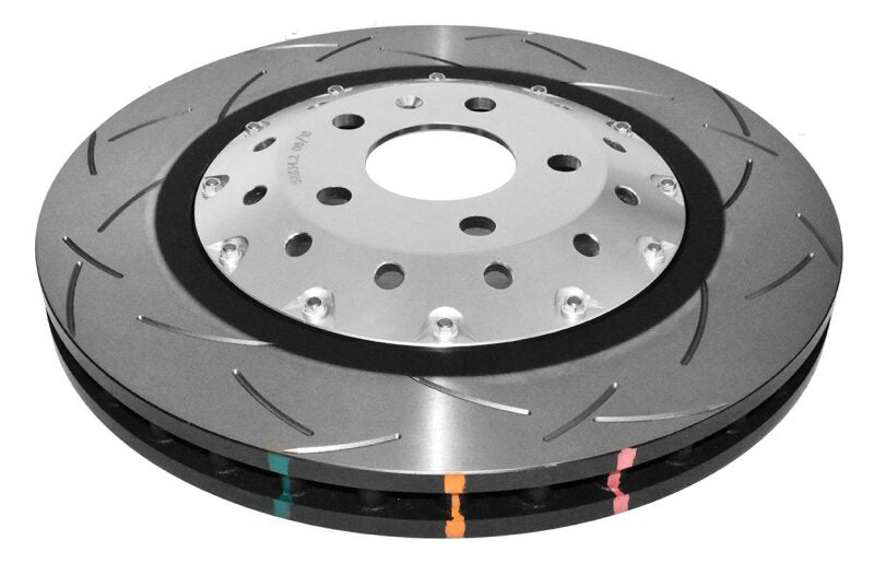 DBA Audi R8/RS5 F T3 5000 Series Slotted Front Rotor - Silver Hat