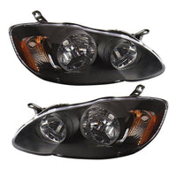 ORACLE Lighting Oracle 03-04 Toyota Corolla S-Type SMD HL - Black - White