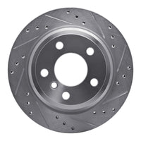 R1 Concepts R1 06-20 BMW 420i (Mexico) Rear Right Drilled & Slotted Silver Brake Rotor