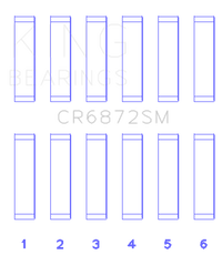 King Engine Bearings Toyota 1GR-FE Connecting Rod Bearing Set - Size STD