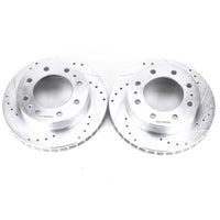 PowerStop Power Stop 00-05 Cadillac DeVille Front Evolution Drilled & Slotted Rotors - Pair