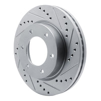 R1 Concepts R1 19-25 Ford Ranger (USA/Canada) Front Right Drilled & Slotted Silver Brake Rotor