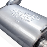 Stainless Works 2024 Mustang GT Catback Dual Tips Legend Sound H-Pipe Performance Connect Exhaust