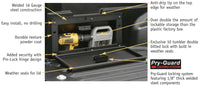 Tuffy Products Tuffy Toyota Tacoma Truck Bed Security Lockbox