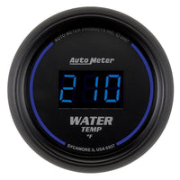 Autometer Cobalt Digital 52.4mm Black 0-300 deg F Water Temperature Gauge
