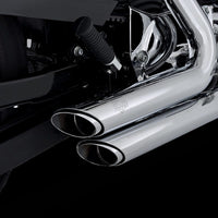 Vance and Hines Vance & Hines HD Sportster 14-22 Shortshots Stag Chrome Full System Exhaust