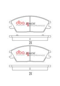 DBA 94-10 Hyundai Accent 1.3L/1.5L/1.6L Front RP Performance Brake Pads
