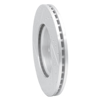 R1 Concepts R1 16-21 Buick LaCrosse Front Right Drilled & Slotted Silver Brake Rotor