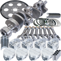 Eagle Chevy 350 1Pc 3.750in Crank 5.700in I-Beam Rods -10cc 4.030in Pistons Balanced Assembly