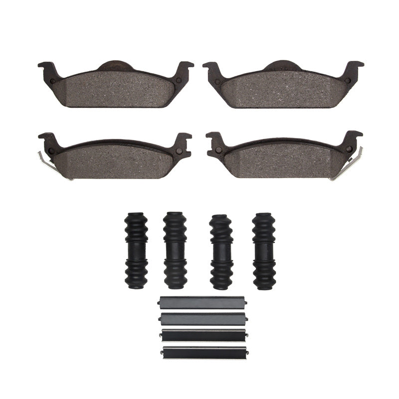 R1 Concepts R1 03-04 Dodge Dakota RWD Rear Ceramic Pads & Hardware Kit