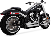 Vance and Hines Vance & Hines HD 18-22 Fatboy/Blackout Shortshots Staggered PCX Full System Exhaust