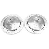 PowerStop Power Stop 13-19 Lincoln MKT Rear Evolution Drilled & Slotted Rotors - Pair