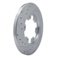 R1 Concepts R1 15-25 Ford Transit-350/SRW Rear Right Drilled & Slotted Silver Brake Rotor