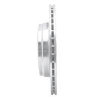 R1 Concepts R1 04-10 BMW 528I Rear Right Drilled & Slotted Silver Brake Rotor