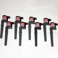 Granatelli Motor Sports Granatelli 99-14 Ford 4.6L/5.4L/5.8L 4V Hot Street Coil Packs - Black (Set of 8)