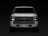 Raxiom 07-13 Chevrolet Silverado 1500 Euro Headlights- Black Housing (Clear Lens)