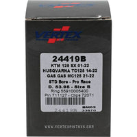Vertex Pistons Vertex Piston 01-16 KTM 125 EXC 125cc Forged Pro Race Piston Kit