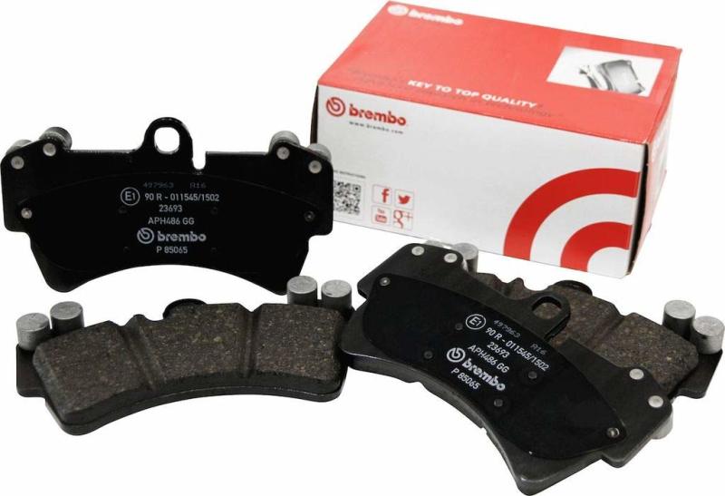 Brembo OE Brembo 05-09 Land Rover LR3/06-09 Range Rover Rear Premium Low-Met OE Equivalent Pad
