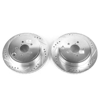 PowerStop Power Stop 13-16 Scion FR-S Rear Evolution Drilled & Slotted Rotors - Pair