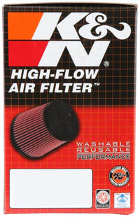 K&N Engineering K&N Filter Universal Rubber Filter - Round Straight 3.5in Base OD x 3.5in Top OD x 5in H