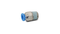 Vibrant Male Straight Fitting for 1/4in OD Tubing (1/16in NPT Thread)