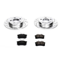 PowerStop Power Stop 00-06 Audi TT Quattro Rear Z23 Evolution Sport Brake Kit