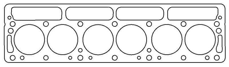 Cometic Gasket Cometic Triumph TR6 76mm .043 inch Copper 6-Cylinder Head Gasket