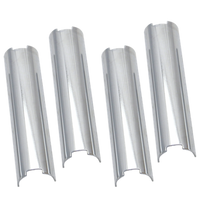S&S Cycle 3.200in Pushrod Cover Keeper Set - Chrome