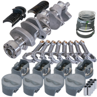 Eagle Chevy LT1 350 1Pc 3.480in Crank 5.700in I-Beam Rods -5cc 4.060in Pistons Rotating Assembly
