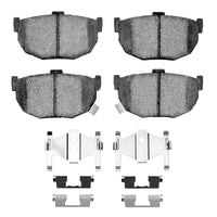 R1 Concepts R1 85-09 Hyundai Tiburon Rear Optimum OE Brake Pads & Hardware Kit