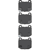 R1 Concepts R1 03-26 Toyota Gr86 Rear Semi Met Brake Pads
