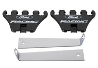 Ford Racing Logo Wire Loom Chrome Base/Black