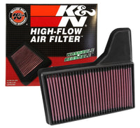 K&N Engineering K&N Replacement Panel Air Filter for 2015 Ford Mustang 2.3L L4/3.7L V6/5.0L V8