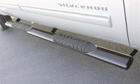 Lund 99-13 Chevy Silverado 1500 Ext. Cab 5in. Oval Straight SS Nerf Bars - Polished