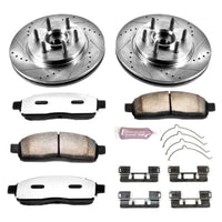 PowerStop Power Stop 06-08 Lincoln Mark LT Front Z36 Truck & Tow Brake Kit