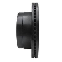 R1 Concepts R1 11-22 Ford F-350 Super Duty 2WD Rear Right Drilled & Slotted Black Brake Rotor
