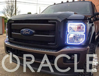 ORACLE Lighting Oracle 11-16 Ford F250/350 LED HL - Black - White